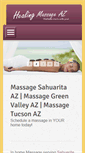 Mobile Screenshot of healingmassageaz.com